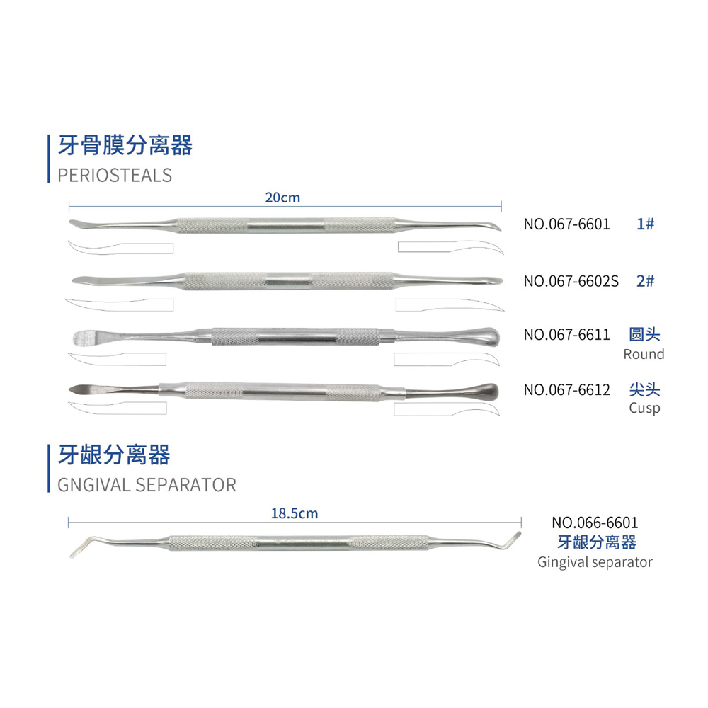 Periosteals & Gngival separator, Dental Instrument